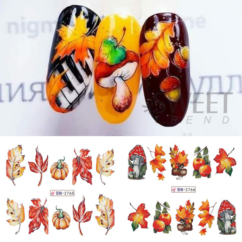 Autumn unhas adesivos, 12pcs,  - Cucumber Cooling Gel avaliação e preço