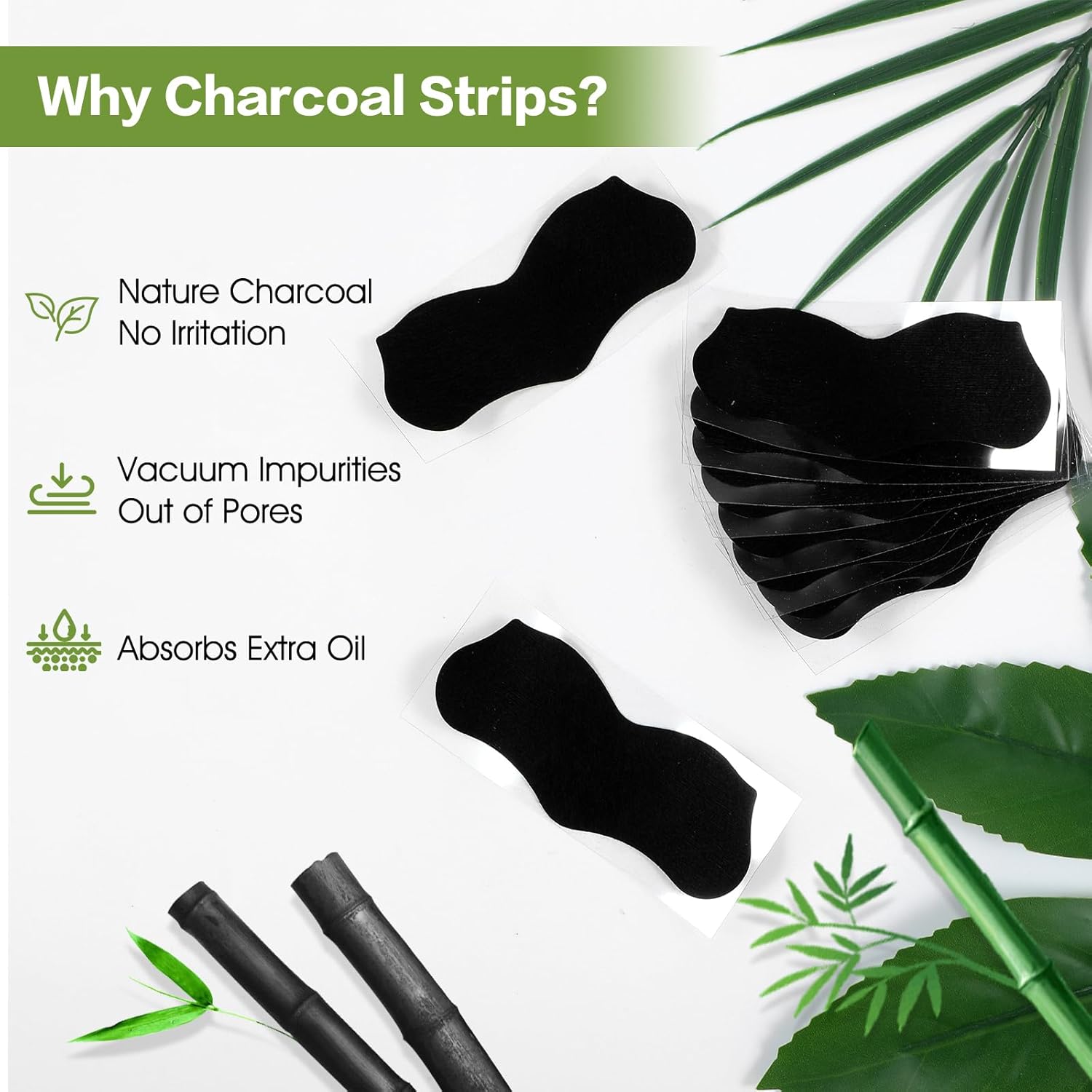 15 Peças de Tiras de Carvão de - Charcoal Pore Strip avaliação e preço