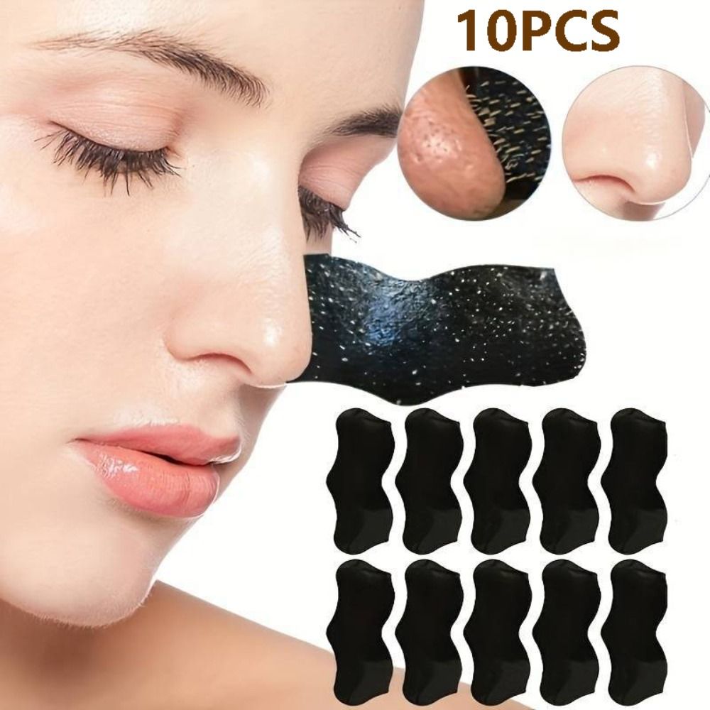 10 pçs nova limpeza profunda n - Charcoal Pore Strip avaliação e preço